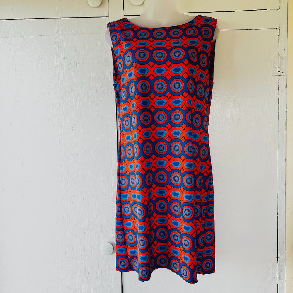 Tracy Negoshian Colorful Bohemian Midi Dress Size M